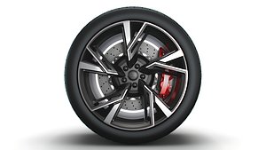 Audi RS6 wheel 3D