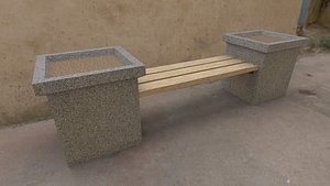 planter bench