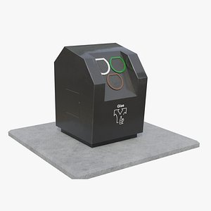 3D Underground Glass Container