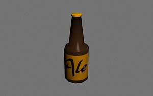 3d bottle games interiors model