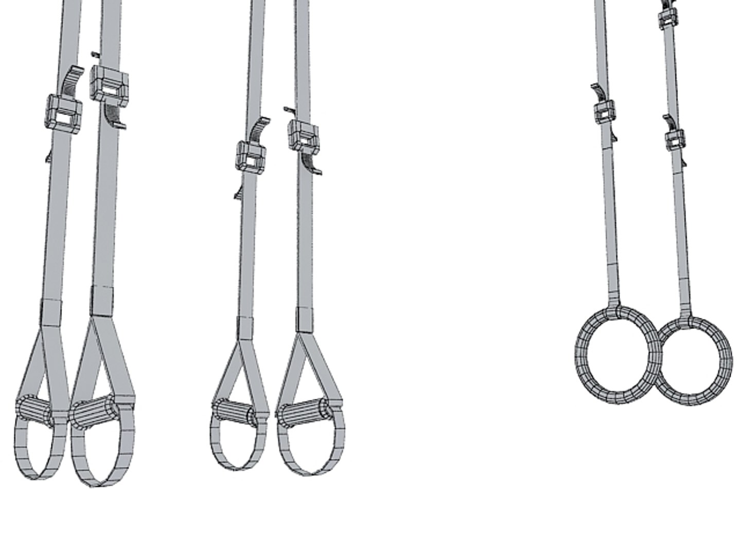 3d Olympic Rings Trx Model