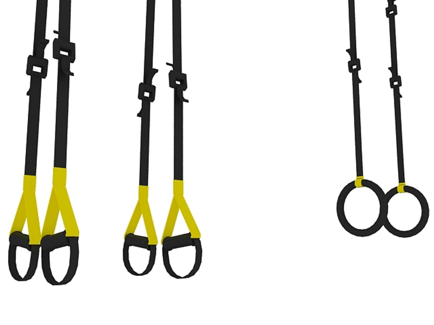 3d Olympic Rings Trx Model