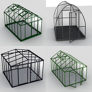 house green greenhouse 3ds