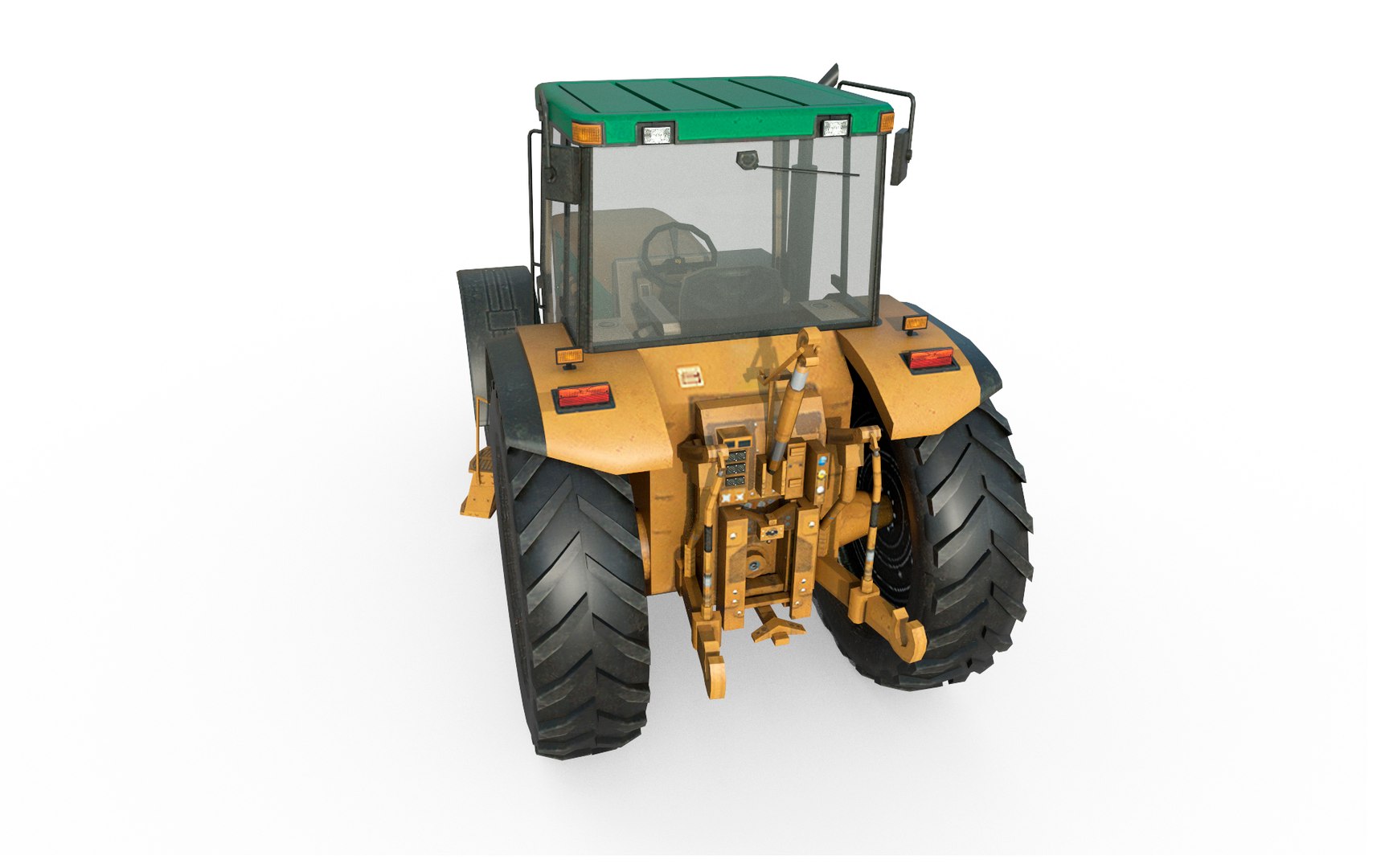 3D Tractor Model - TurboSquid 1945632