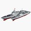 3D chinese navy type 055