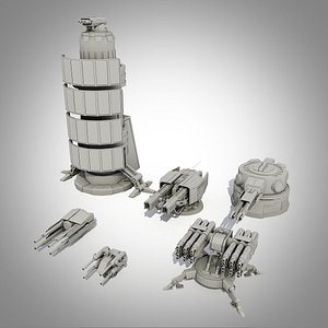 max sci-fi turrets collections