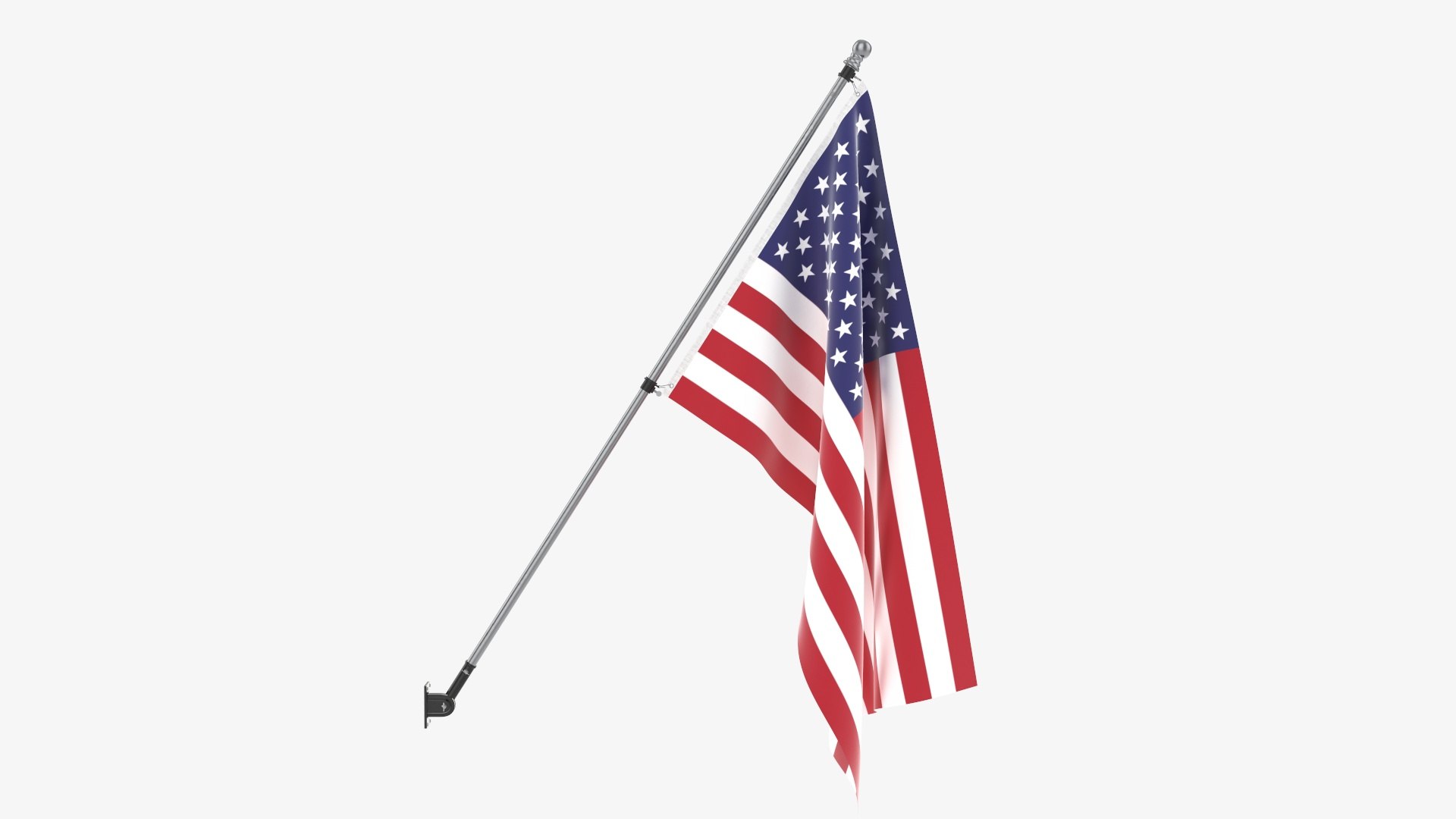 3D flag flagpole outdoor model - TurboSquid 1698156