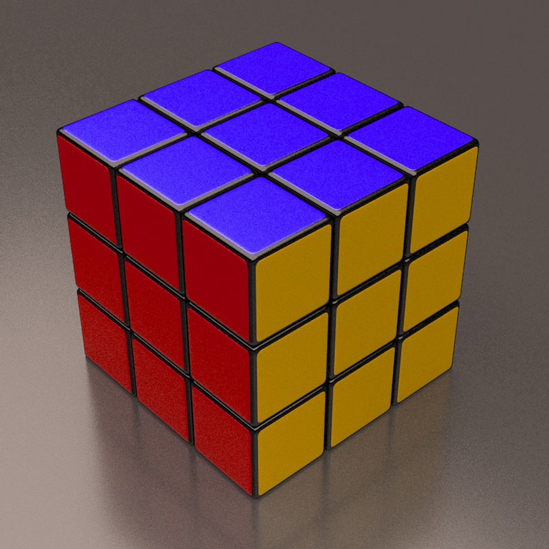 Rubiks Cube 3D Model - TurboSquid 1470890