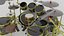Batterie Détail contrebasse DW DRUM