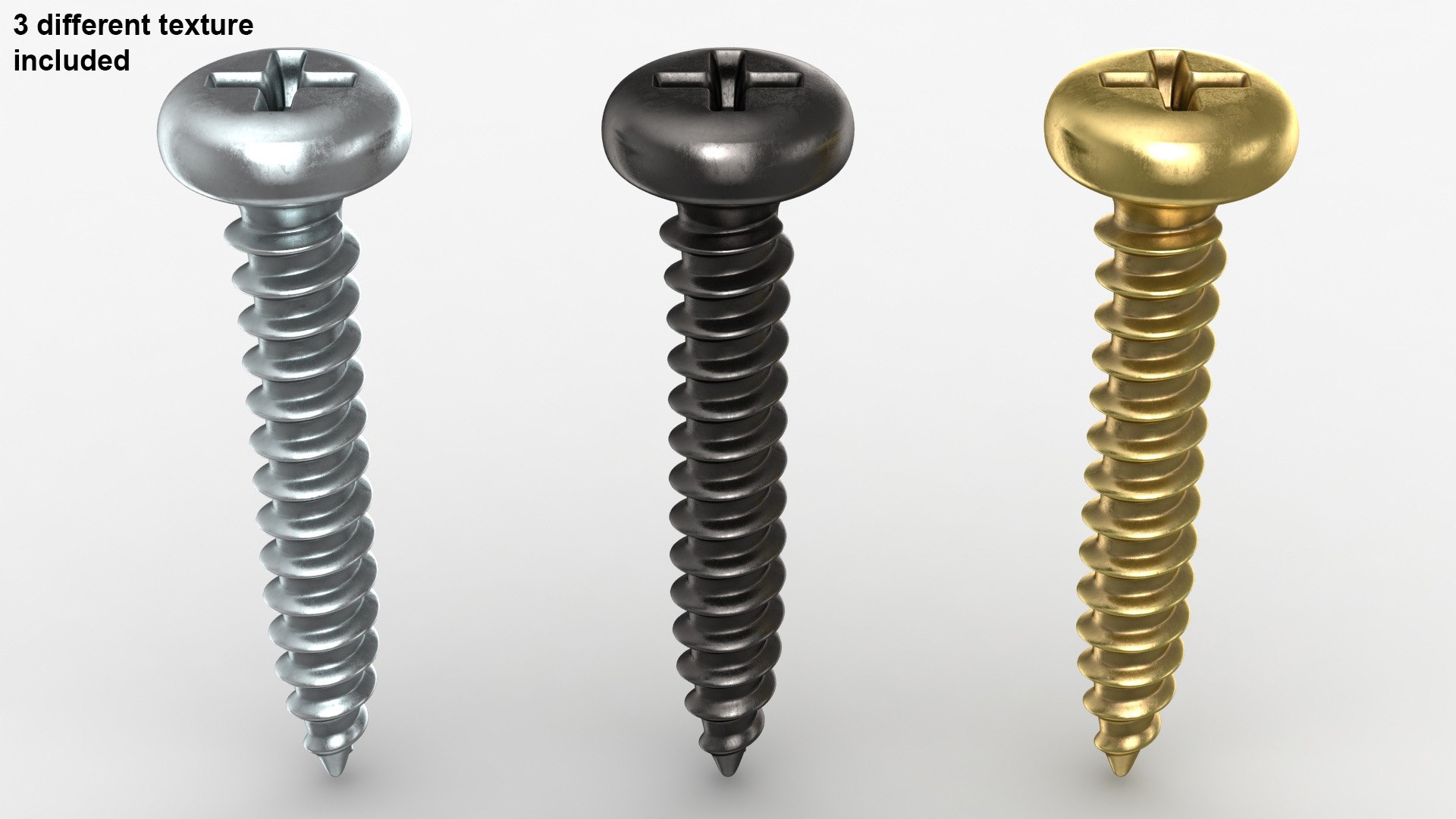 3D sheet metal screw model https://p.turbosquid.com/ts-thumb/NB/O6qUvS/oVxbSzPX/lemon_rr_01/jpg/1594226605/1920x1080/fit_q87/dcbb9b110e0c3430a908c7d0ebb69d5a8077e984/lemon_rr_01.jpg