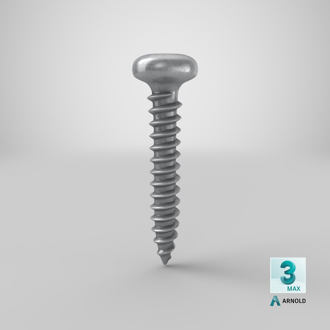 3D sheet metal screw model https://p.turbosquid.com/ts-thumb/NB/O6qUvS/uY2HJsN5/stemcell_max_arnold_render/png/1594669162/1920x1080/fit_q87/fc169c02dec8c63022c685a7d368016df1b44af6/stemcell_max_arnold_render.jpg