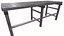 Outdoor Metal Bench Low-pooly PBR