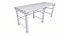 Outdoor Metal Bench Low-pooly PBR