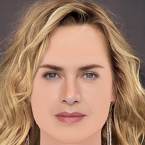 Kate Winslet Head - No Hair - Low poly head for game