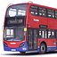 london bus enviro 400 3d c4d