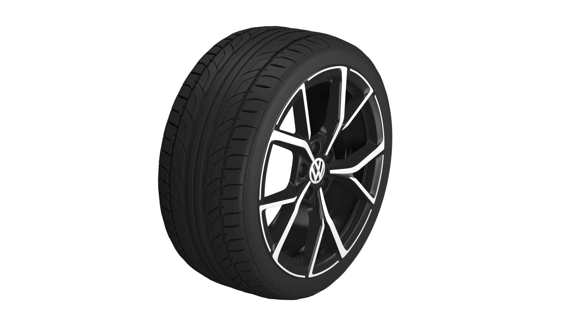 3D Volkswagen Golf R Rim - TurboSquid 1981870