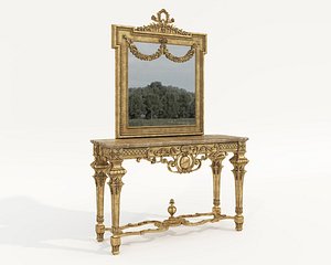 Classic European Style Console Table 9 model