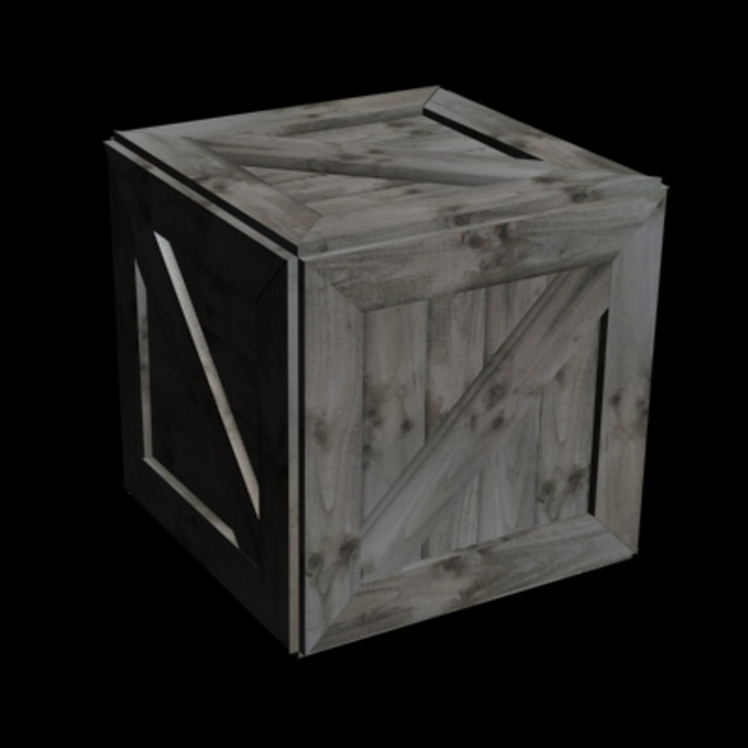 3d Model Crate