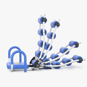 3D ab rocket trainer - model