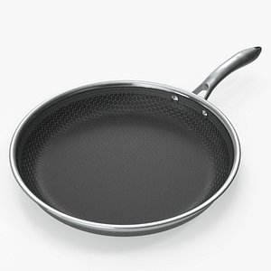 3D HexClad Hybrid Nonstick Pan 12-inch