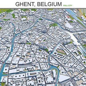 Ghent Gent City in Belgium
