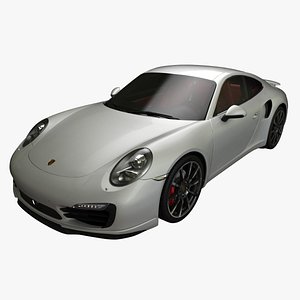 3d porsche 911 turbo 2014