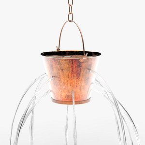 Rusty  Holes Bucket 3D model