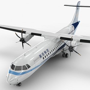 ATR 72 MANDARIN Airlines L1691 3D model