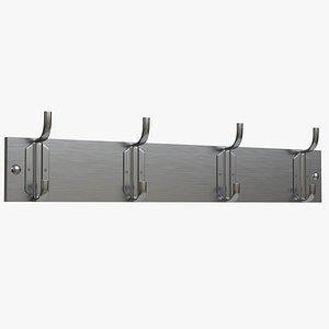 Wall mounted coat hanger