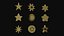 Icone di stelle diverse