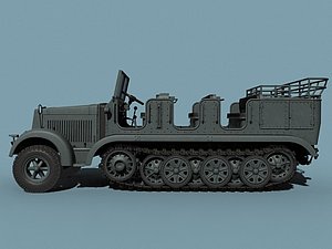 3d wwii german model