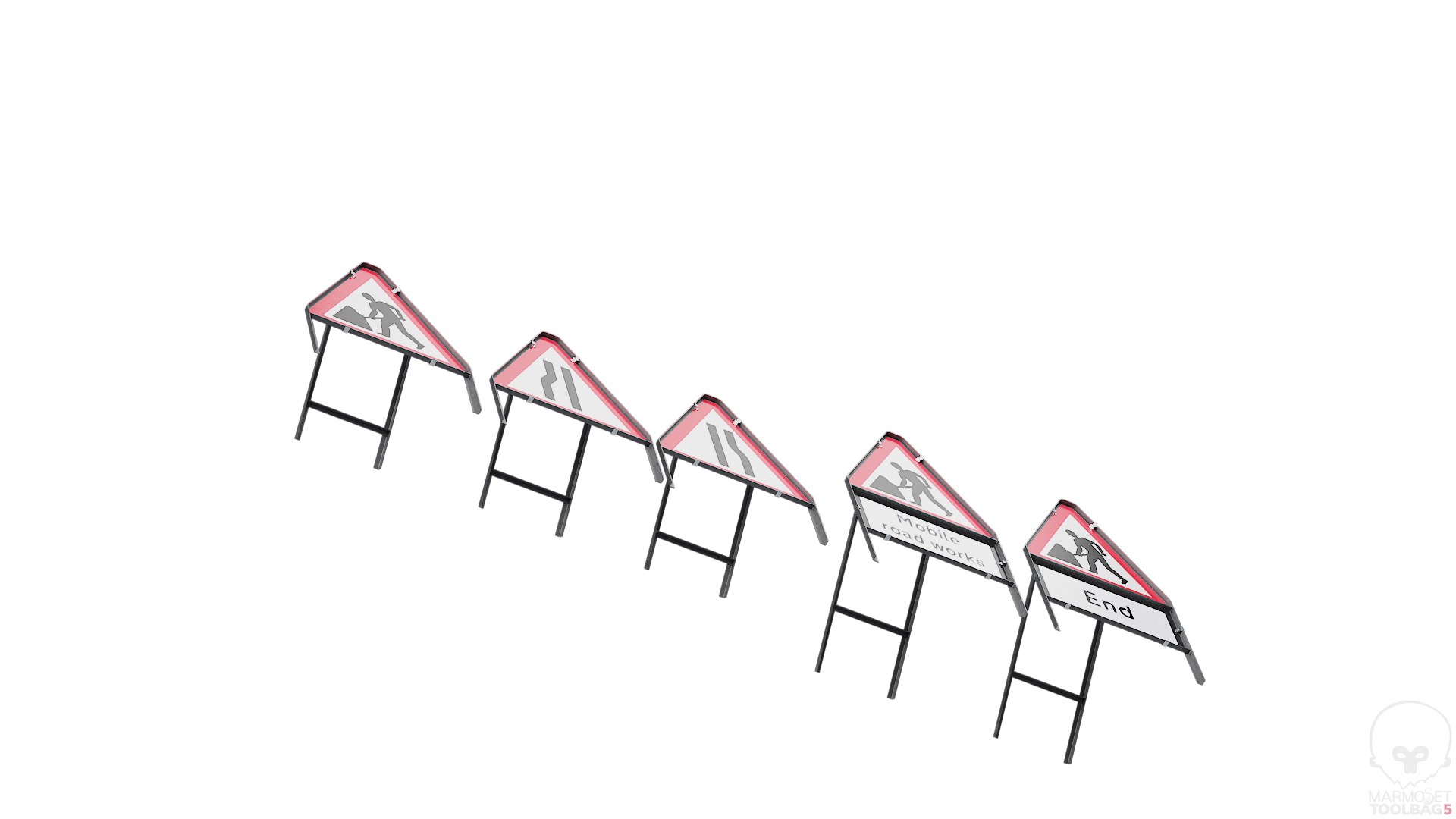 3D Triangular Road Works Signs 01 https://p.turbosquid.com/ts-thumb/NB/uVd02S/70/rnd_viewport/png/1757858248/1920x1080/fit_q87/3701a4a56b6832916b4b3fddb25c6e08cac65148/rnd_viewport.jpg
