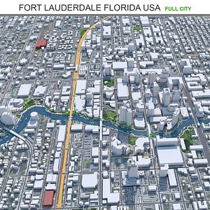 Fort Lauderdale City in Florida
