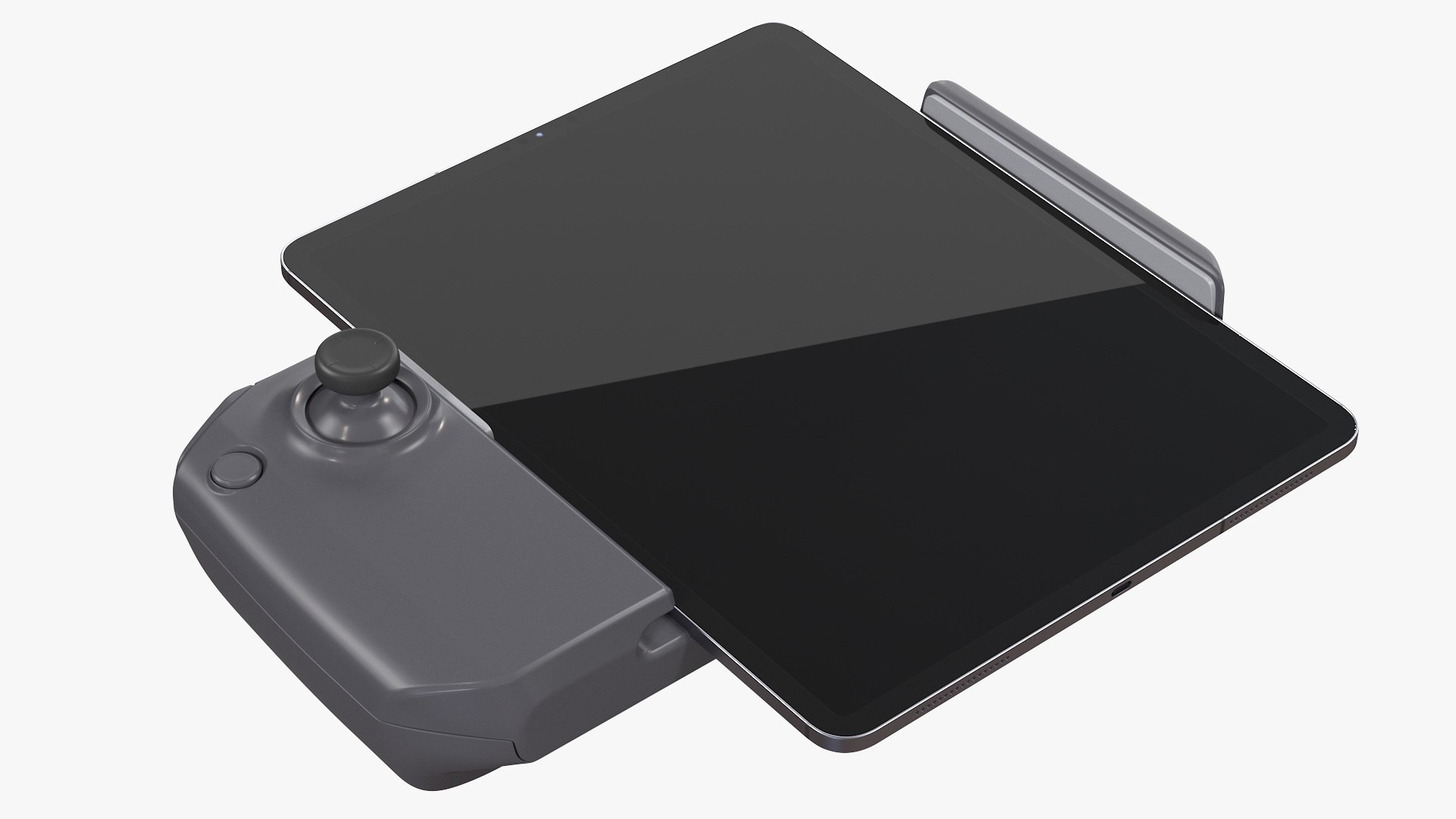 DJI RoboMaster S1 Joy with Apple Tablet 3D model preview