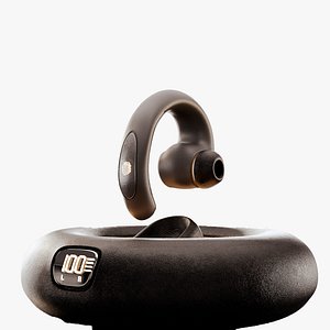 Manufacturable Wireless Earbuds with Smart Charging Dock 3D model