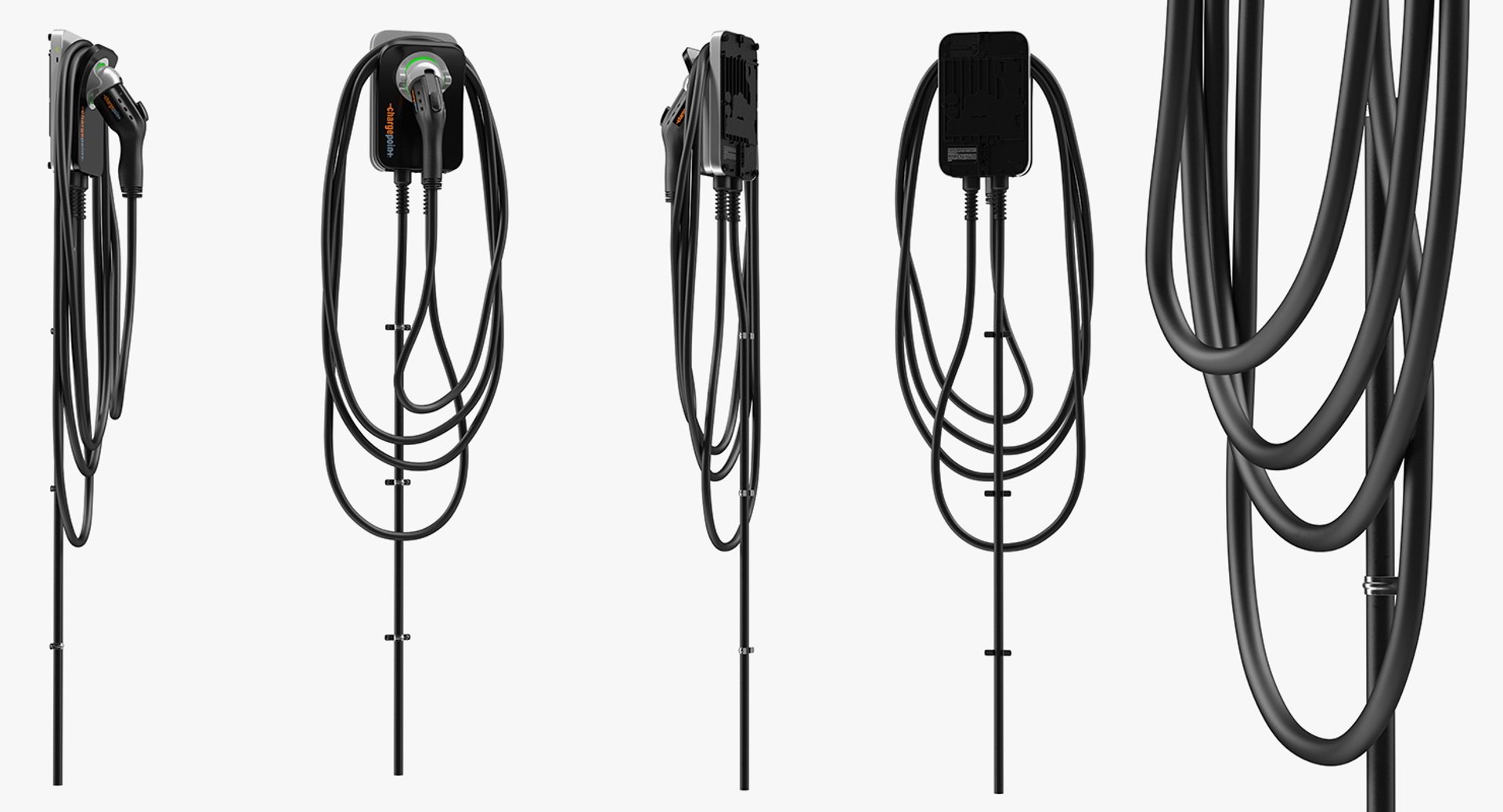 Chargepoint Electric Vehicle Charging 3D - TurboSquid 1373868