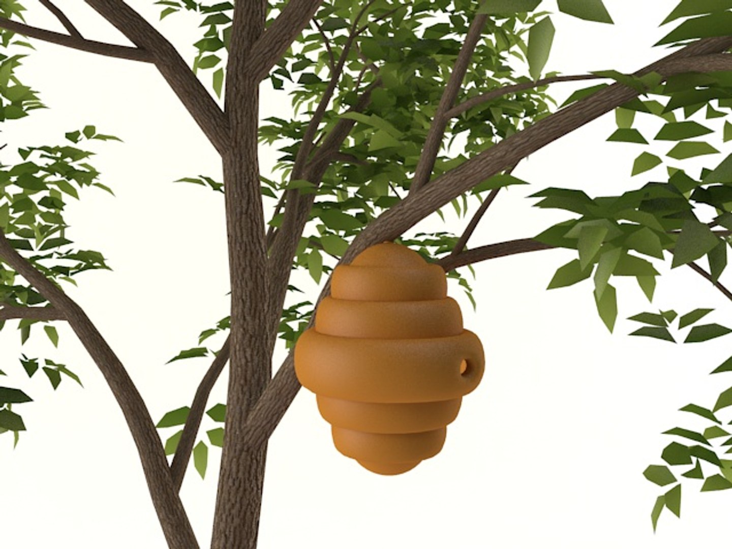 3d Model Bee Hive
