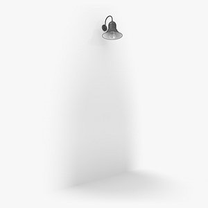 3ds wall-mounted luminaire street light