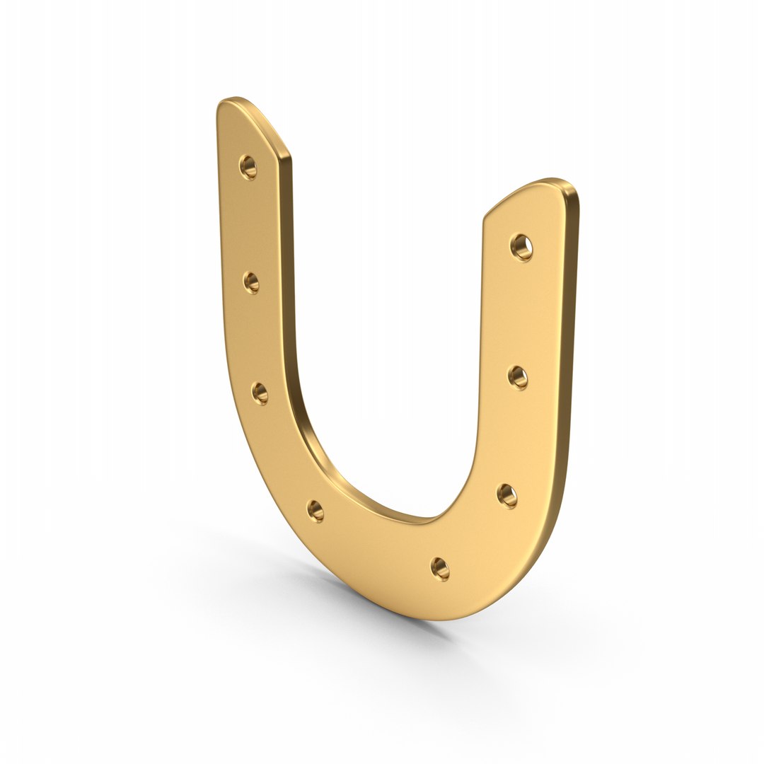 Gold Horseshoe Model - TurboSquid 2296868