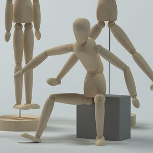 obj dummy wood