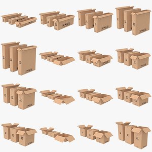 Cardboard Box Mega Bundle