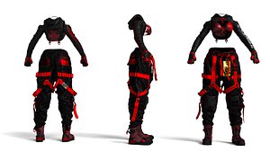 3D Rigged Woman Dress