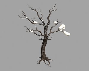 snow covered - dry 3D model