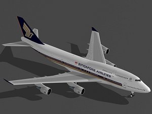 Boeing 747-400 Singapore Airlines