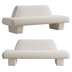 Chaise Lounge Contour 3D model