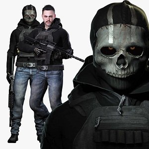 Spectral Infiltrator - Kiven s steath Ensemble In Nightfall Blue