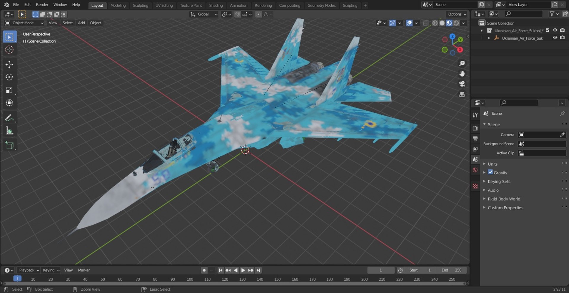 3D Ukrainian Air Force Sukhoi Su-27 Flanker Old https://p.turbosquid.com/ts-thumb/NC/cRrAks/YJ/ukrainianairforcesukhoisu27flankerold3dmodel024/jpg/1666725600/1920x1080/fit_q87/881decc8ffb4a34ada8eb024cf0254c87274065b/ukrainianairforcesukhoisu27flankerold3dmodel024.jpg