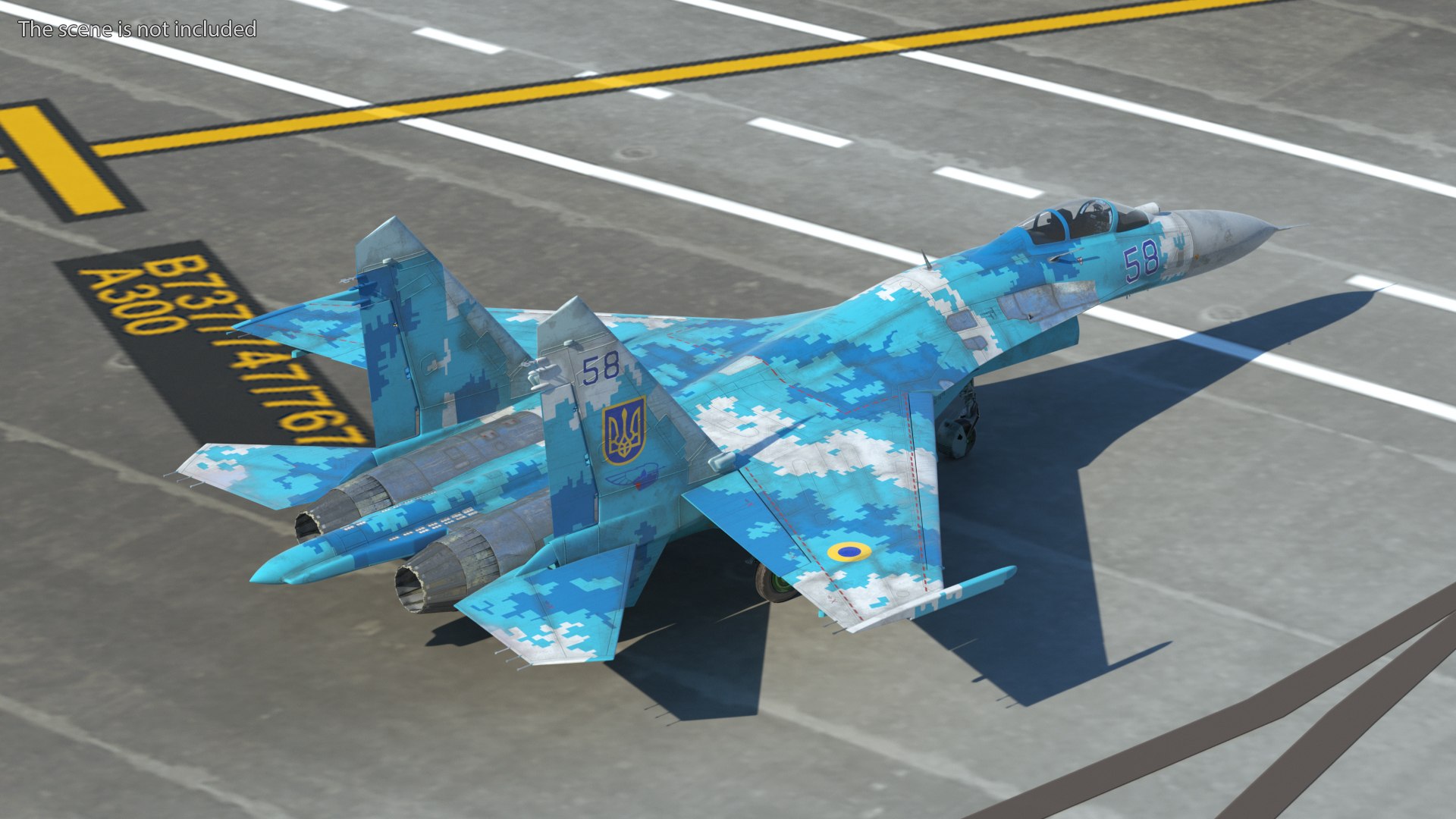 3D Ukrainian Air Force Sukhoi Su-27 Flanker Old https://p.turbosquid.com/ts-thumb/NC/cRrAks/eN/ukrainianairforcesukhoisu27flankerold3dmodel005/jpg/1666725528/1920x1080/fit_q87/2a25540041139d23ae8bfde377ddefd9fd065a2f/ukrainianairforcesukhoisu27flankerold3dmodel005.jpg