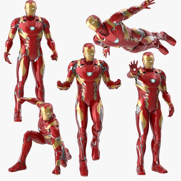 SG-TOYS: Iron Man Mark XLVI Power Pose Hot Toys