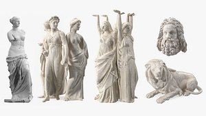 Ancient Statues Collection 2